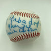 Arthur J. Nascarella Signed Autographed Baseball Movie Star