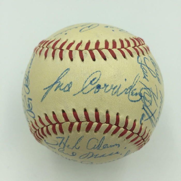 The Finest 1950 Chicago White Sox Team Signed American League Baseball JSA COA