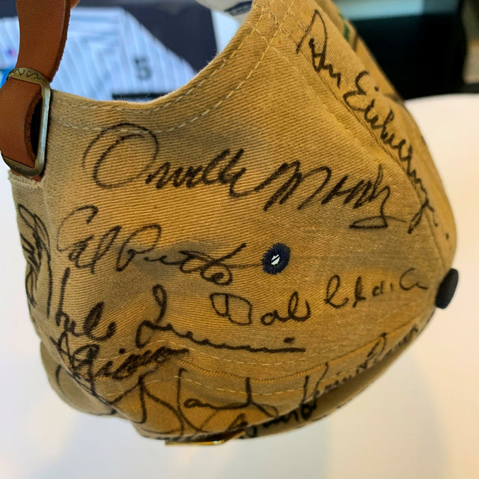 PGA 1999 Pacific Bell Senior Classic Signed Golf Hat 65+ Sigs With JSA COA