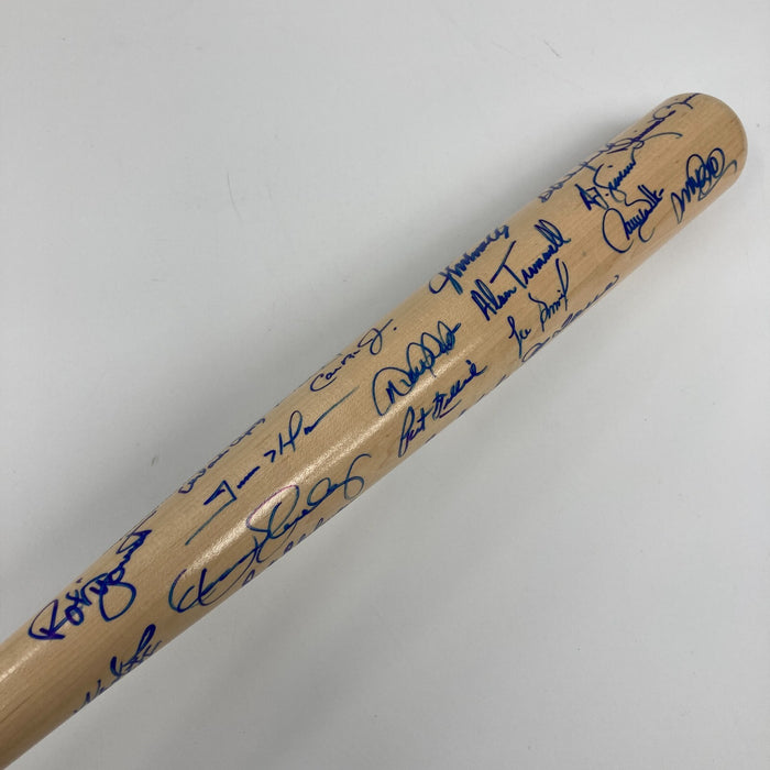 2021 Hall Of Fame Induction Multi Signed Baseball Bat 31 Sigs Derek Jeter JSA