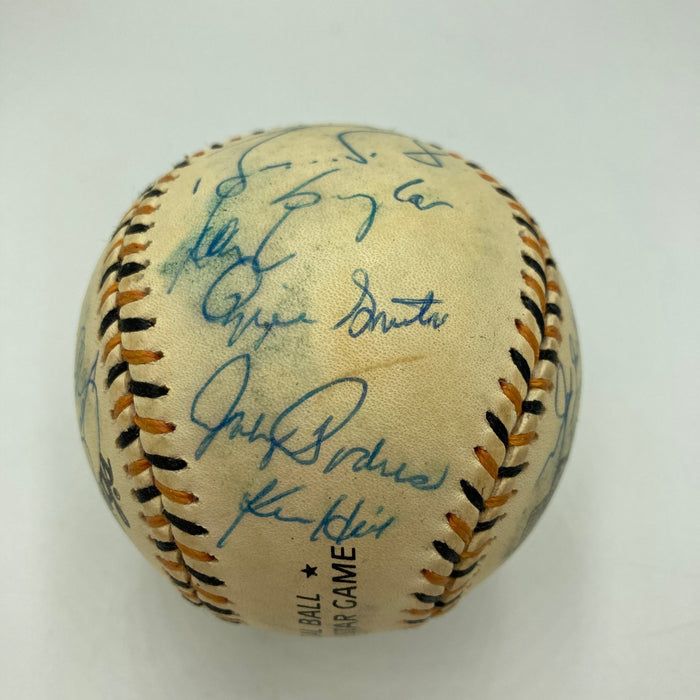 1994 All Star Game National League Team Signed Baseball Barry Bonds PSA DNA COA