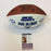 Troy Aikman Joe Buck Pam Oliver Collinsworth Fox Signed Game Used Football JSA