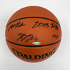 LeBron James "1st Pick 2003 Draft" Rookie Signed Basketball UDA Upper Deck JSA