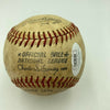 Rare Hank Aaron 715 HR Signed Vintage National League Game Used Baseball JSA COA