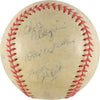 Sugar Ray Robinson & James J. Braddock Boxing Legends Signed Baseball JSA COA