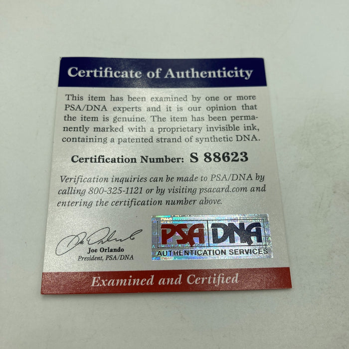 Bob Feller Signed Official American League Baseball PSA DNA COA