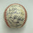 1977 NY Yankees World Series Champs Team Signed Baseball Thurman Munson JSA COA