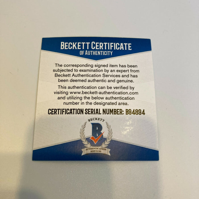 Scottie Pippen Signed Spalding Official NBA Game Basketball With Beckett COA