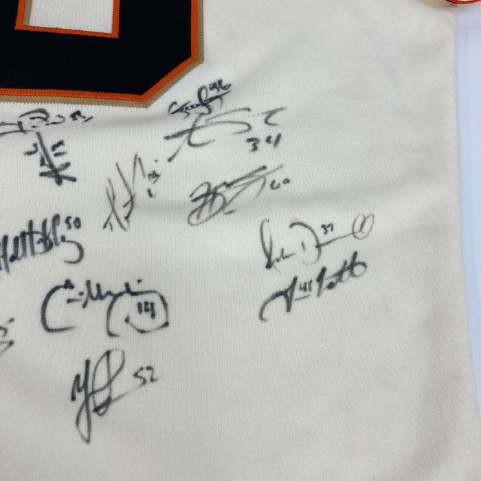 2014 San Francisco Giants World Series Champs Team Signed Jersey PSA DNA COA
