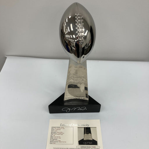 Joe Montana Signed 49ers Super Bowl XVI Full Size Trophy JSA COA