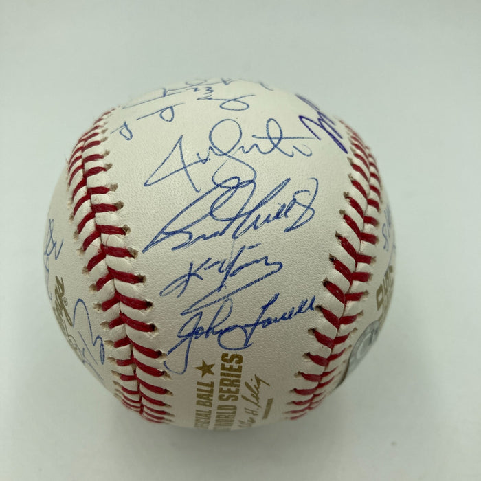 2007 Boston Red Sox World Series Champs Team Signed Baseball MLB Certified