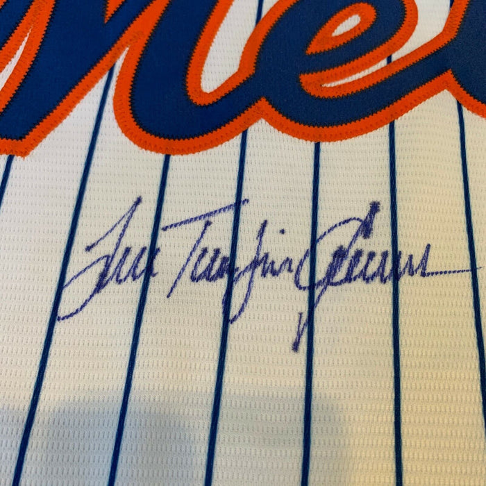 Tom Seaver "Tom Terrific" Signed Majestic New York Mets Jersey With Beckett COA