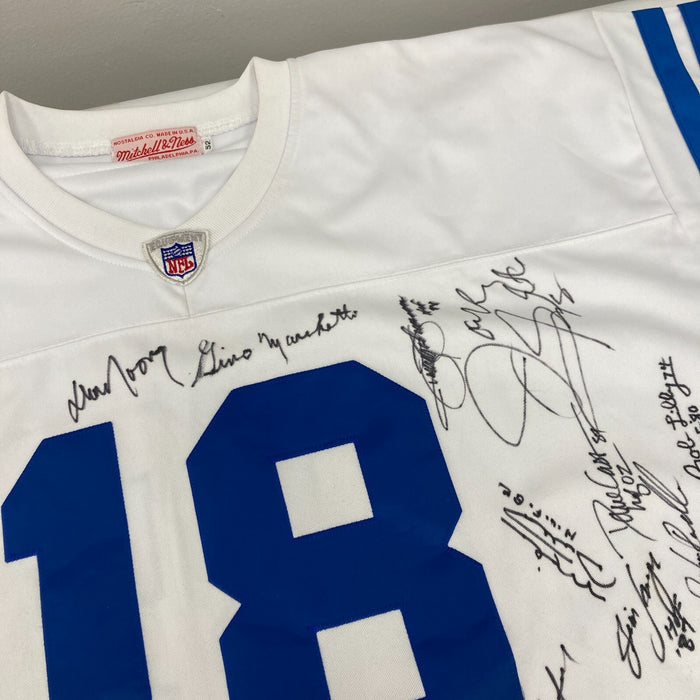 NFL Hall Of Fame Multi Signed Mitchell & Ness Jersey With 50+ Signatures JSA COA