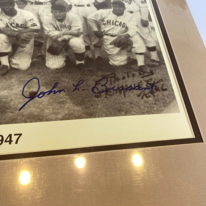 1949 Chicago American Giants Signed Large Photo Negro League JSA COA