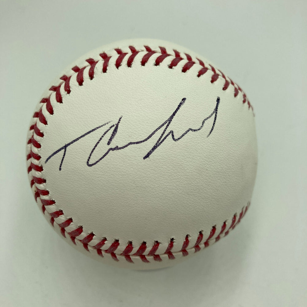 Terence Bud Crawford Signed Official Major League Baseball PSA DNA COA Boxing