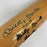 Mickey Mantle Willie Mays & Duke Snider Signed Baseball Bat JSA COA