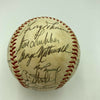 1971 Minnesota Twins Team Signed Baseball Killebrew Carew Blyleven Oliva JSA COA