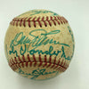 Arnold Palmer & Baseball Hall Of Fame Legends Multi Signed Baseball