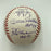 Hall Of Fame Multi Signed Inscribed Baseball 12 Sigs Ozzie Smith Bob Gibson JSA