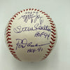 Hall Of Fame Multi Signed Inscribed Baseball 12 Sigs Ozzie Smith Bob Gibson JSA