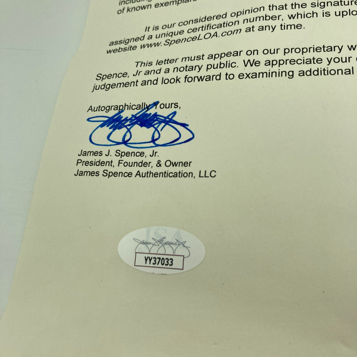 Alan Shepard Single Signed Baseball With JSA COA Apollo Astronaut