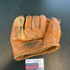 Don Mossi Signed 1950's Game Model Baseball Glove With JSA COA