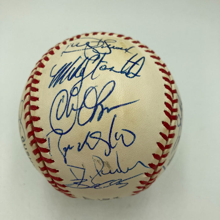 1995 Atlanta Braves World Series Champs Team Signed National League Baseball JSA
