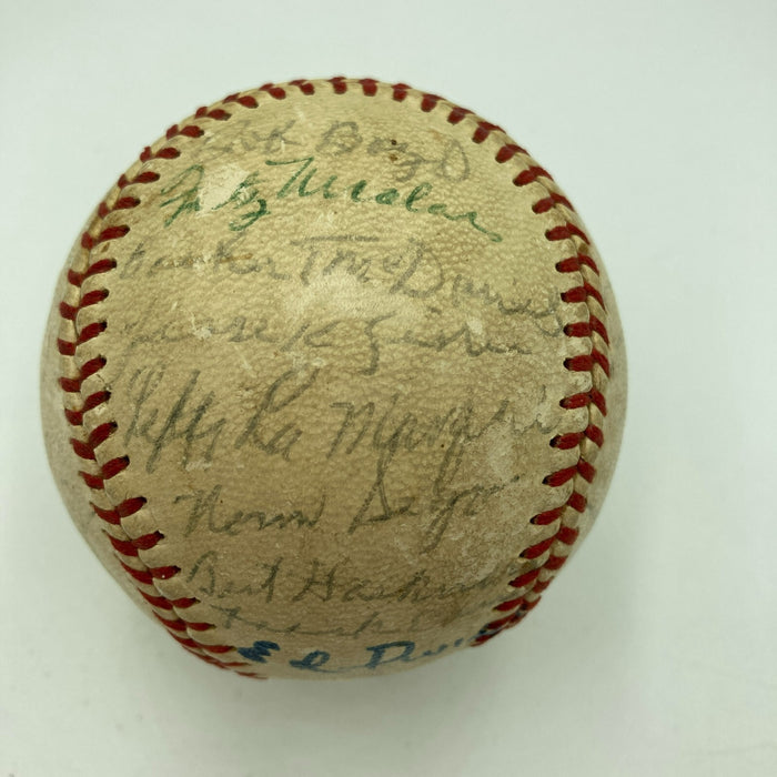 Hilton Smith Satchel Paige Negro League Kansas City Monarchs Signed Baseball JSA