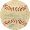1936 New York Yankees World Series Champs Team Signed Baseball Lou Gehrig PSA