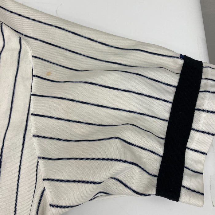 Yogi Berra Signed Game Used New York Yankees Old Timers Day Jersey JSA COA