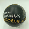 Reggie Jackson 1977 World Series 3 Home Runs Signed Baseball With Pitchers JSA