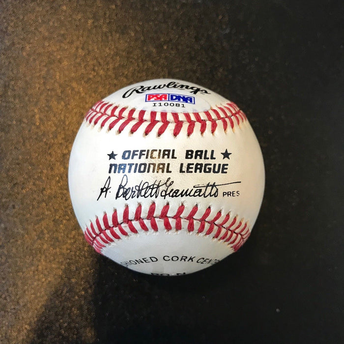 RARE Michael Jackson Signed Autographed National League Baseball PSA DNA COA