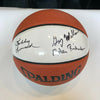 NBA Hall Of Fame Class Of 2014 Signed Basketball 15 Sigs JSA COA
