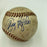 Andy Pafko Signed 1960 Game Used Actual Hit Baseball Milwaukee Braves JSA COA