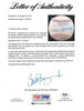 Walter O'Malley Single Signed Baseball Extremely Rare PSA DNA Dodgers Owner HOF