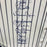 2000 New York Yankees World Series Champs Team Signed Jersey Derek Jeter JSA COA