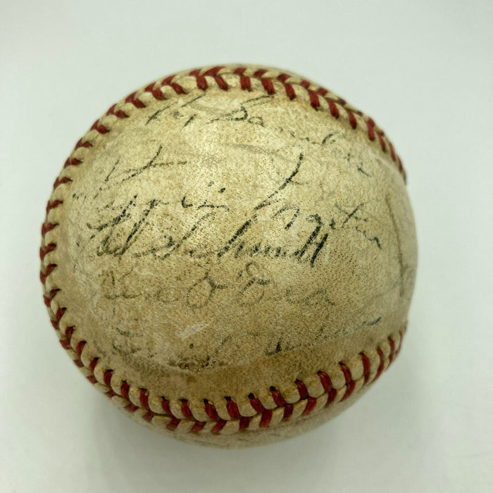 1944 St. Louis Cardinals World Series Champs Team Signed Baseball With JSA COA