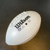 Lem Barney HOF 1992 Signed Wilson Official NFL Football PSA DNA COA
