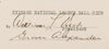 Historic 1920 Grover Alexander Signed Chicago Cubs Contract Triple Crown Season