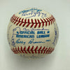 1961 New York Yankees World Series Champs Team Signed Baseball Mickey Mantle JSA