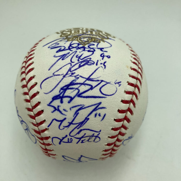 2010 San Francisco Giants World Series Champs Team Signed Baseball MLB Hologram