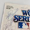 1980 Philadelphia Phillies Team Signed World Series Program 35+ Sigs JSA COA
