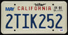 Bob Hope Signed Autographed California License Plate JSA COA