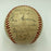 1947 New York Yankees World Series Champs Team Signed Baseball JSA COA