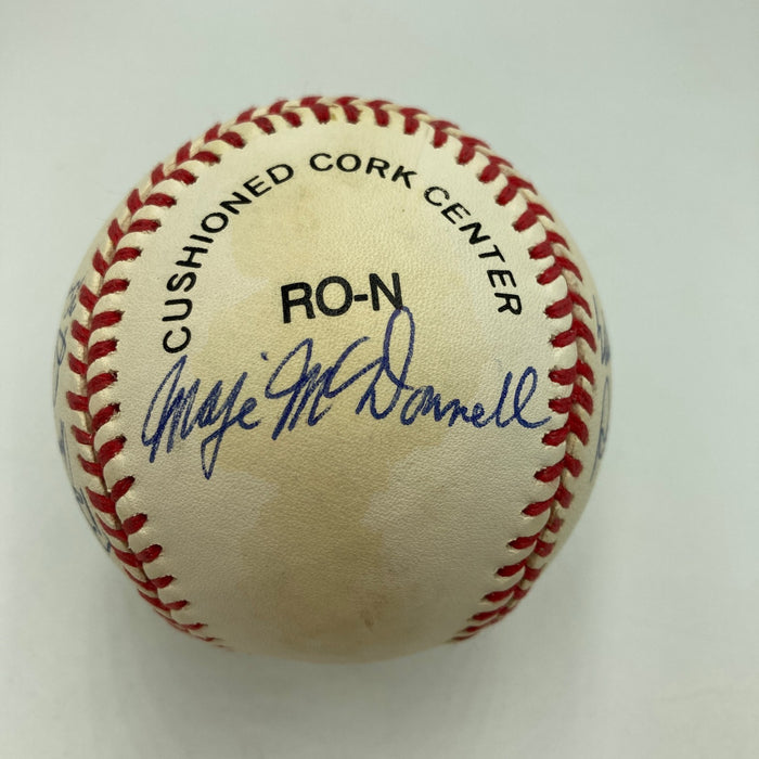 1950 Philadelphia Phillies Whiz Kids NL Champions Team Signed Baseball JSA COA