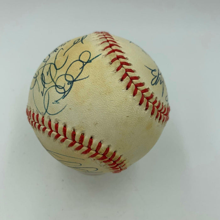 1994 Derek Jeter Pre Rookie Minor League Prospects Signed Baseball With JSA COA