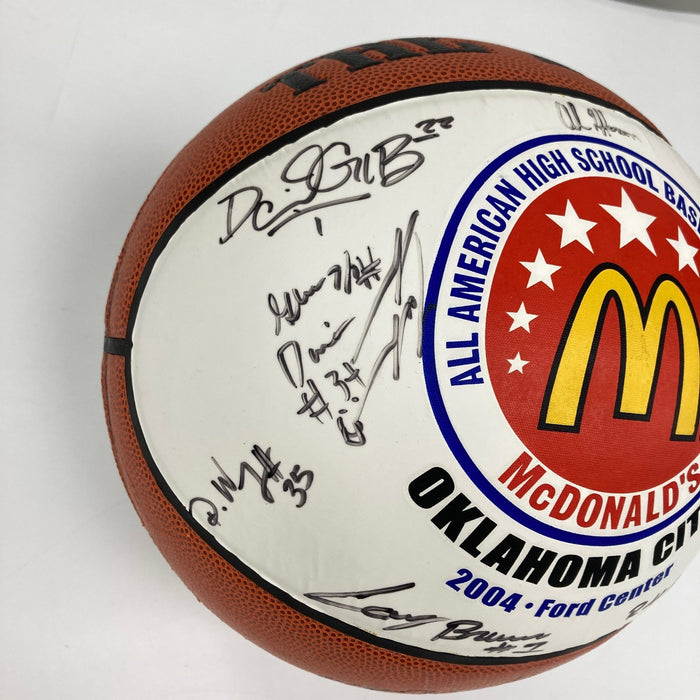 2004 McDonald's All-Americans Signed Basketball 23 Sig Dwight Howard Rajon Rondo