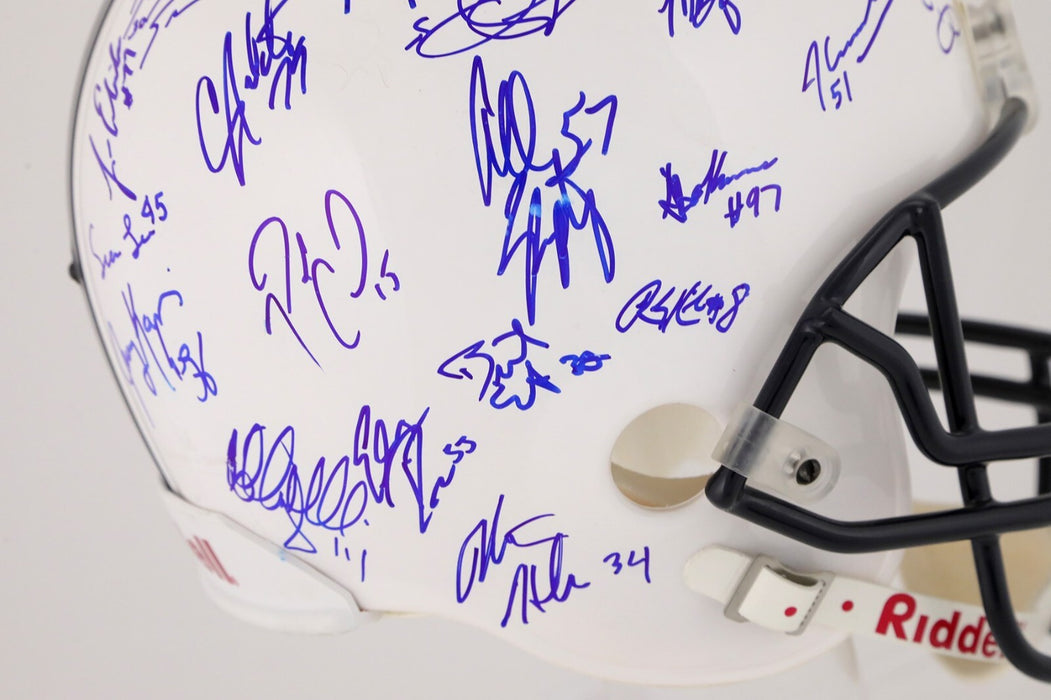 2006 Penn State Team Signed Full SIze Helmet w/49 Signatures PSA DNA COA
