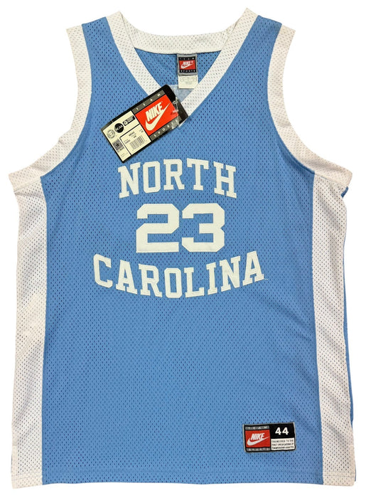 Michael Jordan Signed Nike North Carolina Tar Heels Jersey Upper Deck & JSA COA