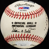 Willie Mays "1st Major League Hit HR Off Spahn 5/28/1951" Signed Baseball JSA